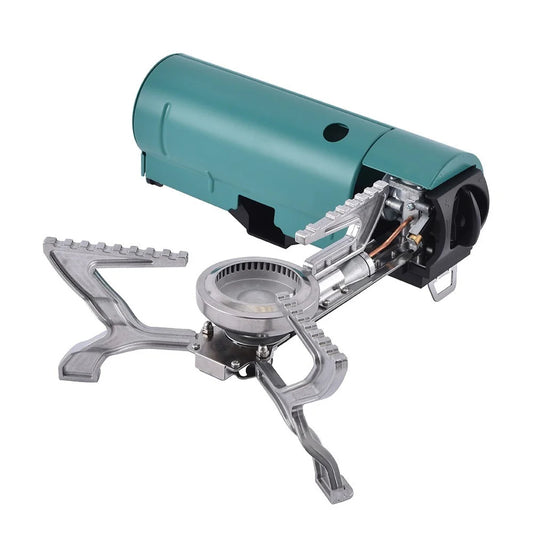 BRS Portable Folding Butane Stove - Green (CP-250) BRS-99