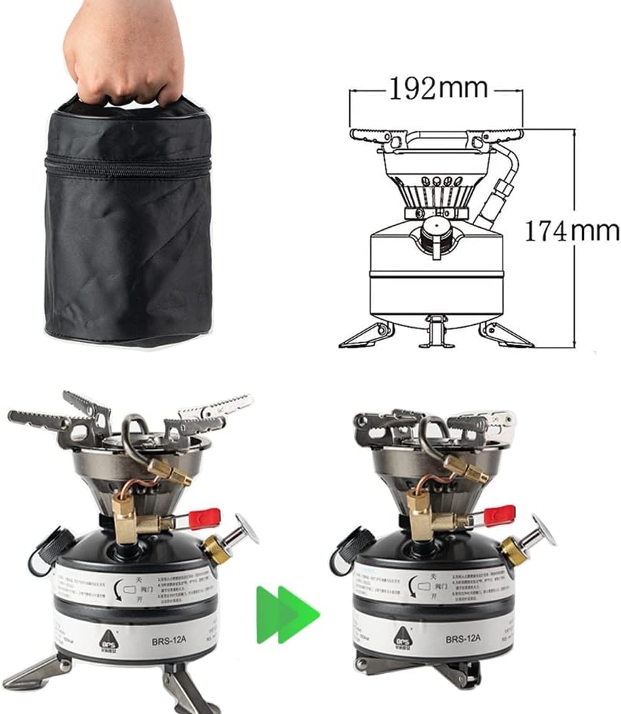 BRS One-Piece Gasoline Stove BRS-12A