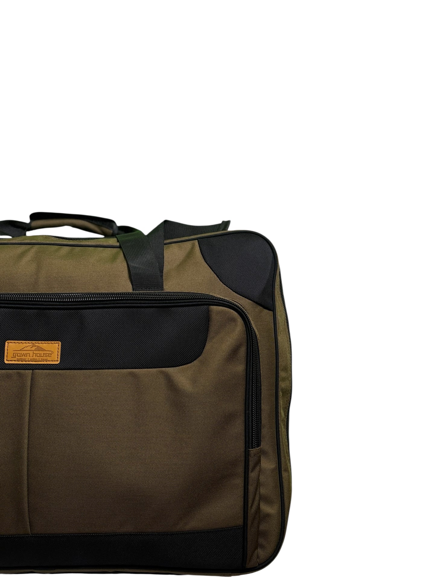 Soft-Side Travel Suitcase – Chocolate (Large)