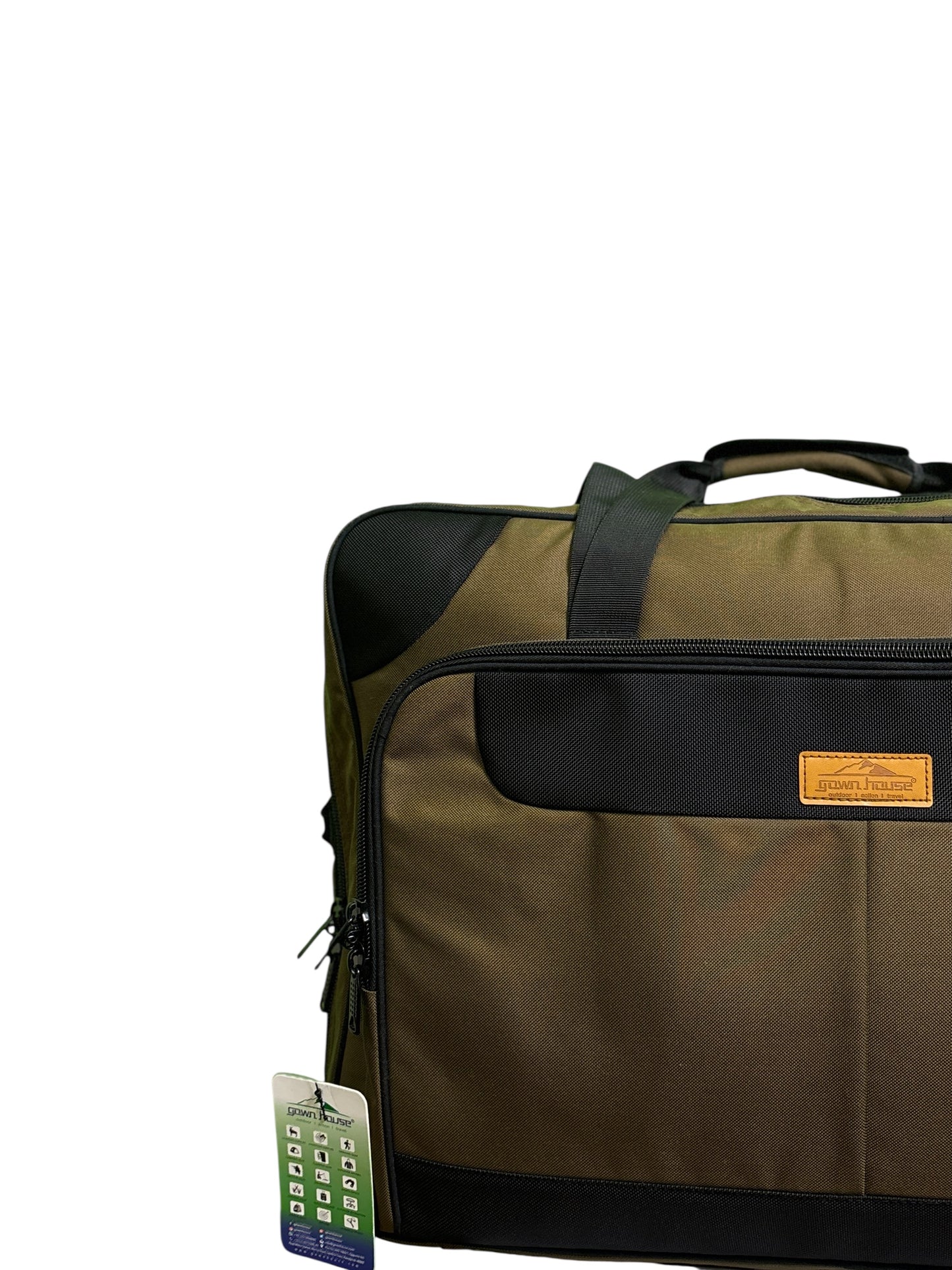 Soft-Side Travel Suitcase – Chocolate (Large)