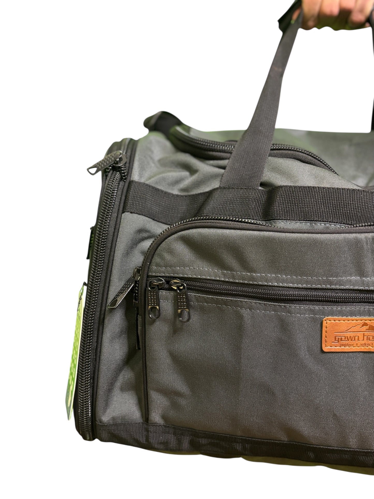 Small Travel Duffel Bag – Dark Grey Edition