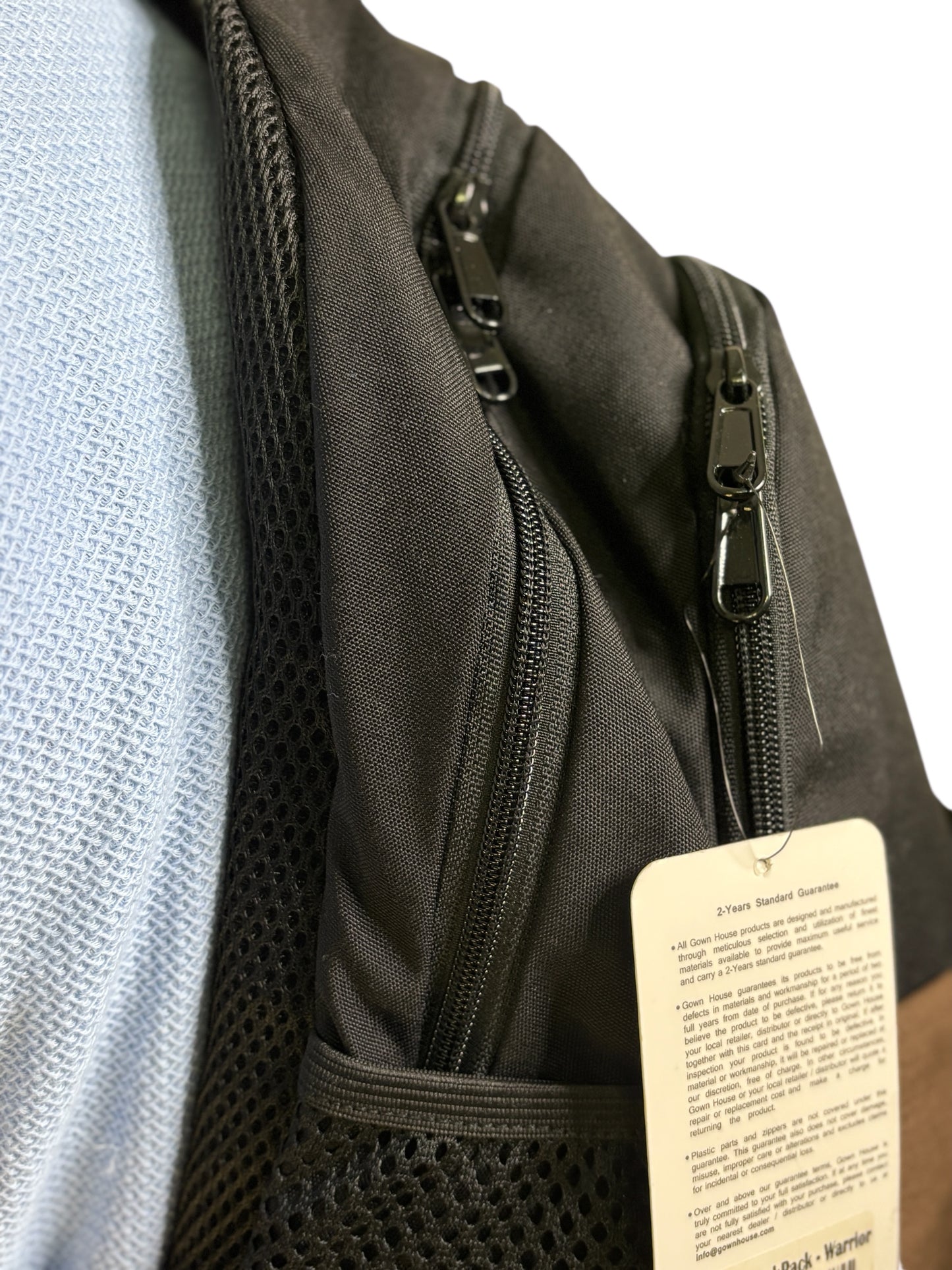 Warrior 15" Laptop Backpack – Chocolate | Cordura®